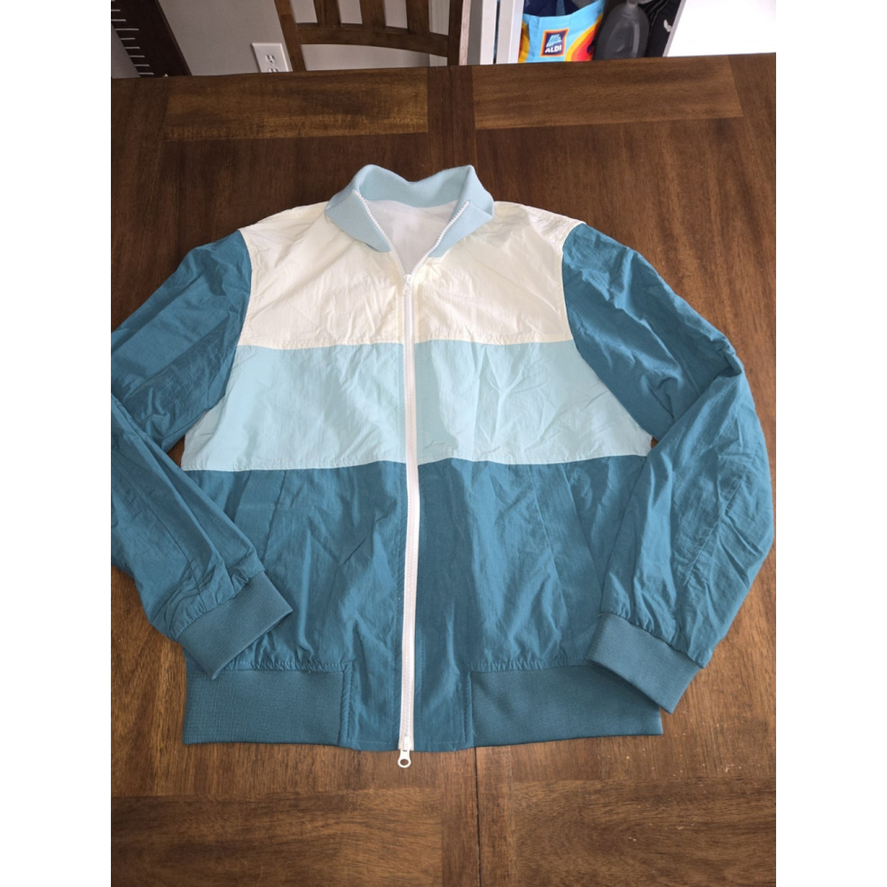 Zara Men’s Medium Wind Breaker / Retro Soft Shell Jacket